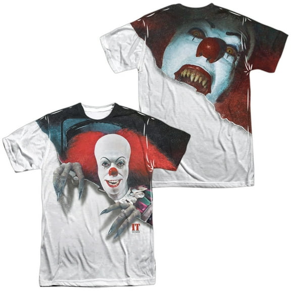 It 1990 - Pennywise It (Front/Back Print) - Short Sleeve Shirt - XX-Large