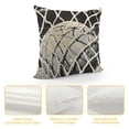 thumbnail image 4 of SHANXI Popular Ball Sports Throw Pillow Cases Retro Basketball Black Decorative Pillow Covers 20x20in, 4 of 5