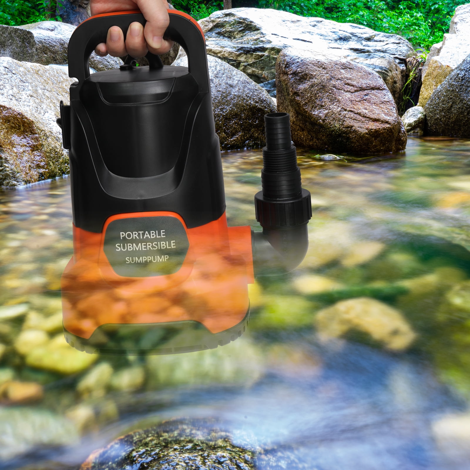 Ktaxon 1 HP Sump Pump, 3500GPH Submersible Water Pump, for Pool, Pond, Garden, and Irrigation