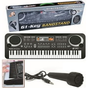 SEENDA 61 Keys Digital Electronic Electric Talent Organ Piano Music Keyboard, Record, Program, Interactive Teaching, Teach Play Together,Sound effect