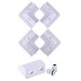 thumbnail image 2 of Caja de conexiones eléctricas Baoblaze para exteriores a prueba de agua y polvo 150x150x60mm blanco, 2 of 8