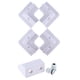 thumbnail image 2 of 5x Proyectos eléctricos universales de caja de conexiones de Plástico impermeable a prueba de polvo Blanco Sunnimix Conexión de cableado eléctrico, 2 of 8