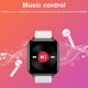 thumbnail image 4 of Reloj inteligente compatible con Bluetooth 5.0 Reloj de pulsera de frecuencia cardíaca Pantalla táctil Reloj de presión arterial Reloj de pulsera de oxígeno en sangre, blanco Inevent EL002529-02B, 4 of 7