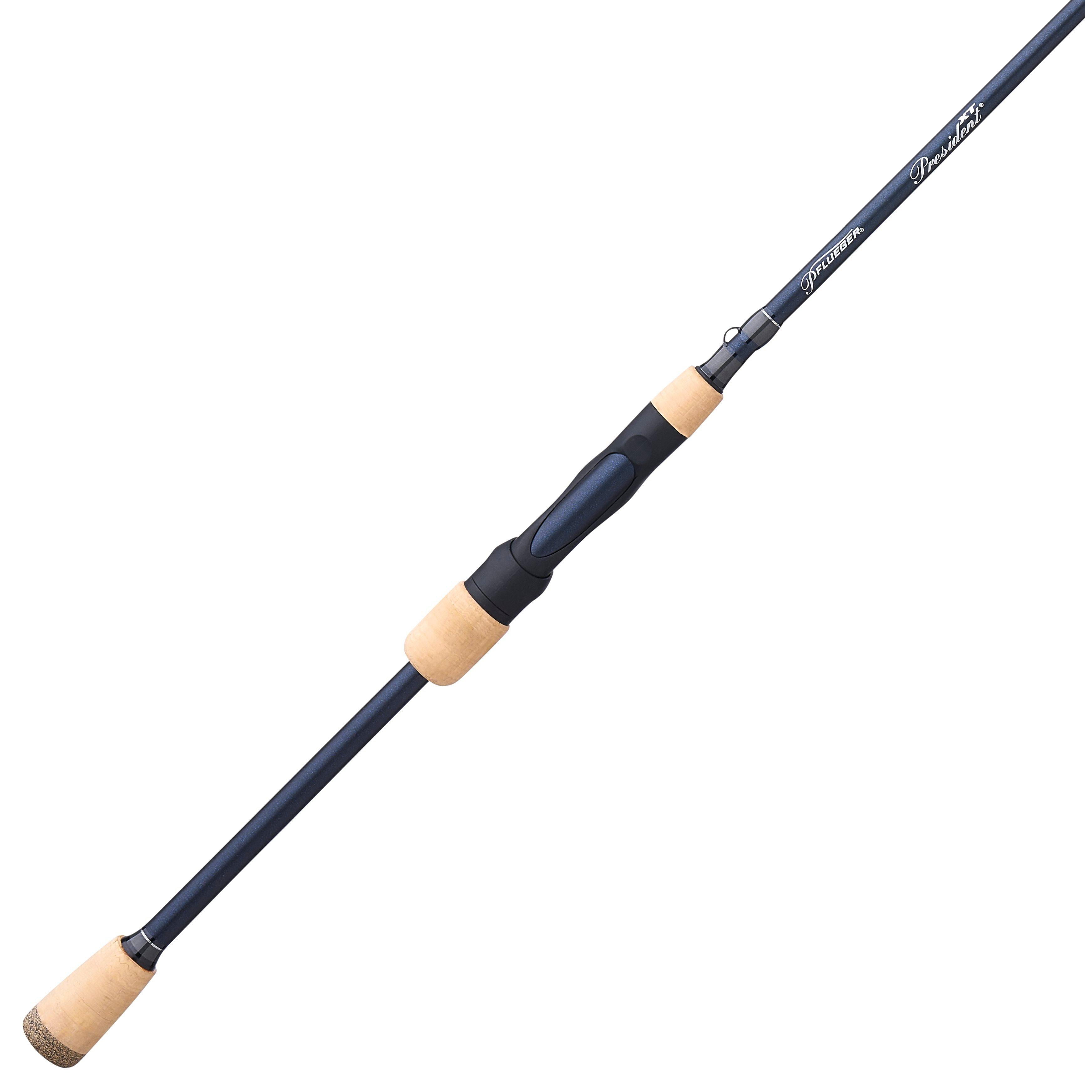 Pflueger President XT Spin Fishing Rod, 7' Medium Light
