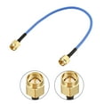 thumbnail image 2 of Uxcell SMA Male to SMA Male Coaxial Cable 50 ohm 0.15M/0.5Ft RG405 2 Pack, 2 of 5