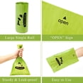 thumbnail image 3 of Bolsas para excremento de perro ECO-CLEAN 500 unidades, a prueba de fugas, 20 x 33 cm, 3 of 6