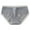 E02-Gray, variant on Fewfanhot Everyday Sexy Comfort: Women's 100% Cotton High-Waist Panties - Breathable Soft Solid Color Briefs for Daily Wear