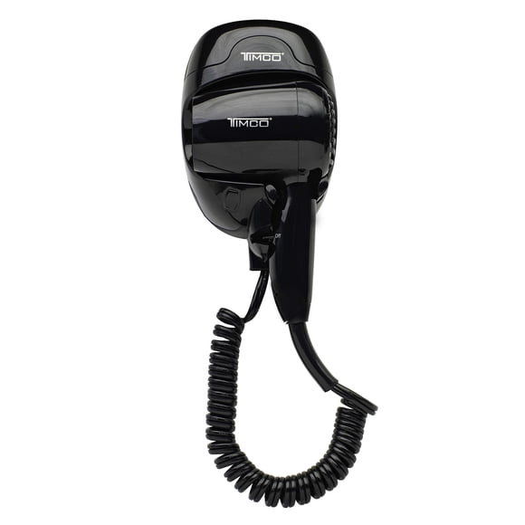 Timco Timco secadora de pared empotrable negra, hoteles, moteles, spas hs-1600n