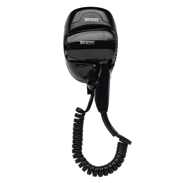 Timco Timco secadora de pared empotrable negra, hoteles, moteles, spas hs-1600n