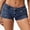 Dark Blue*, variant on RUTAYY Women's Denim Shorts Solid Color with Pockets Breathable Comfortable Casual Everyday Wear Holiday Beach Shorts