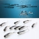 thumbnail image 3 of 10PCS 8cm Vivid Natural Grey Fake Fish Lure Bait Pequeño Bass Catfish Lure Fish Bait Abanopi Carnada de pez, 3 of 7