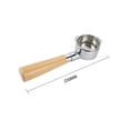 thumbnail image 3 of Zootealy Premium 54mm Naked Bottomless Portafilter, Compatible with Breville Barista BES 870/878/880 Replacement Breville Bottomless Portafilter, Include Filter Basket, 3 of 6