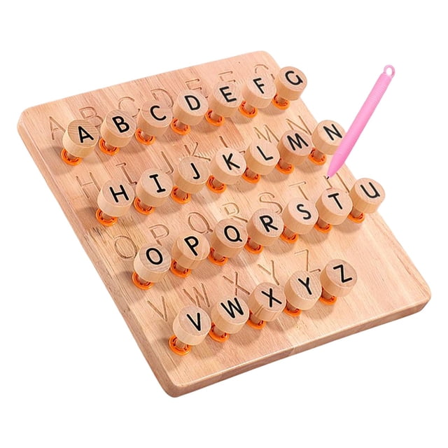 Alfabeto Rastreo Juego de Mesa Letras Educativo 3+ años Niños Niños