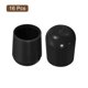 thumbnail image 3 of Protectores de patas de silla, 16 piezas de 3/4" - Tapas redondas de patas de silla de plástico, cubiertas antideslizantes para muebles (negro), 3 of 7
