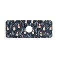 thumbnail image 7 of Yayeee Faucet Mat for Kitchen Sink 14.7" Diatomite Long Splash Guard Pad, Jolly Snowman, 7 of 7