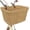 Natural, variant on GRANNY SAYS Bike Basket, Wicker Basket for Bike, Hand-Woven Bicycle Basket, Detachable Wicker Front Handlebar Bike Basket