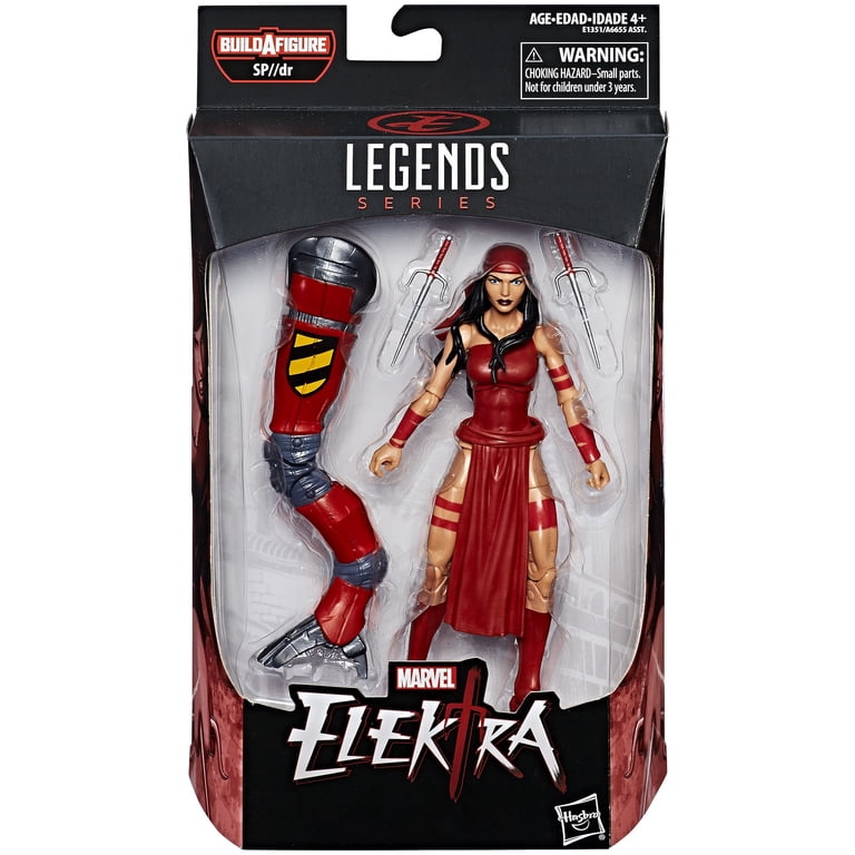 Spider-Man Legends Series 6-inch Elektra - Walmart.com