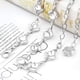 thumbnail image 5 of Cadena de Cintura de Metal Zhivalor Plata Cadenas y Candados, 5 of 6