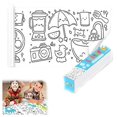 thumbnail image 2 of Children'S Drawing Roll, Diy Sticky Color Filling Paper Early Educational Toys, 2 of 3