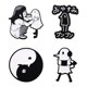 thumbnail image 3 of 3-6 pcs/set Anime TV Movies Enamel&nbsp;Pins Horror Movie Characters Brooches&nbsp;Lapel&nbsp;Badges&nbsp;Jewelry&nbsp;Gift&nbsp;for&nbsp;Fans Friends, 3 of 5