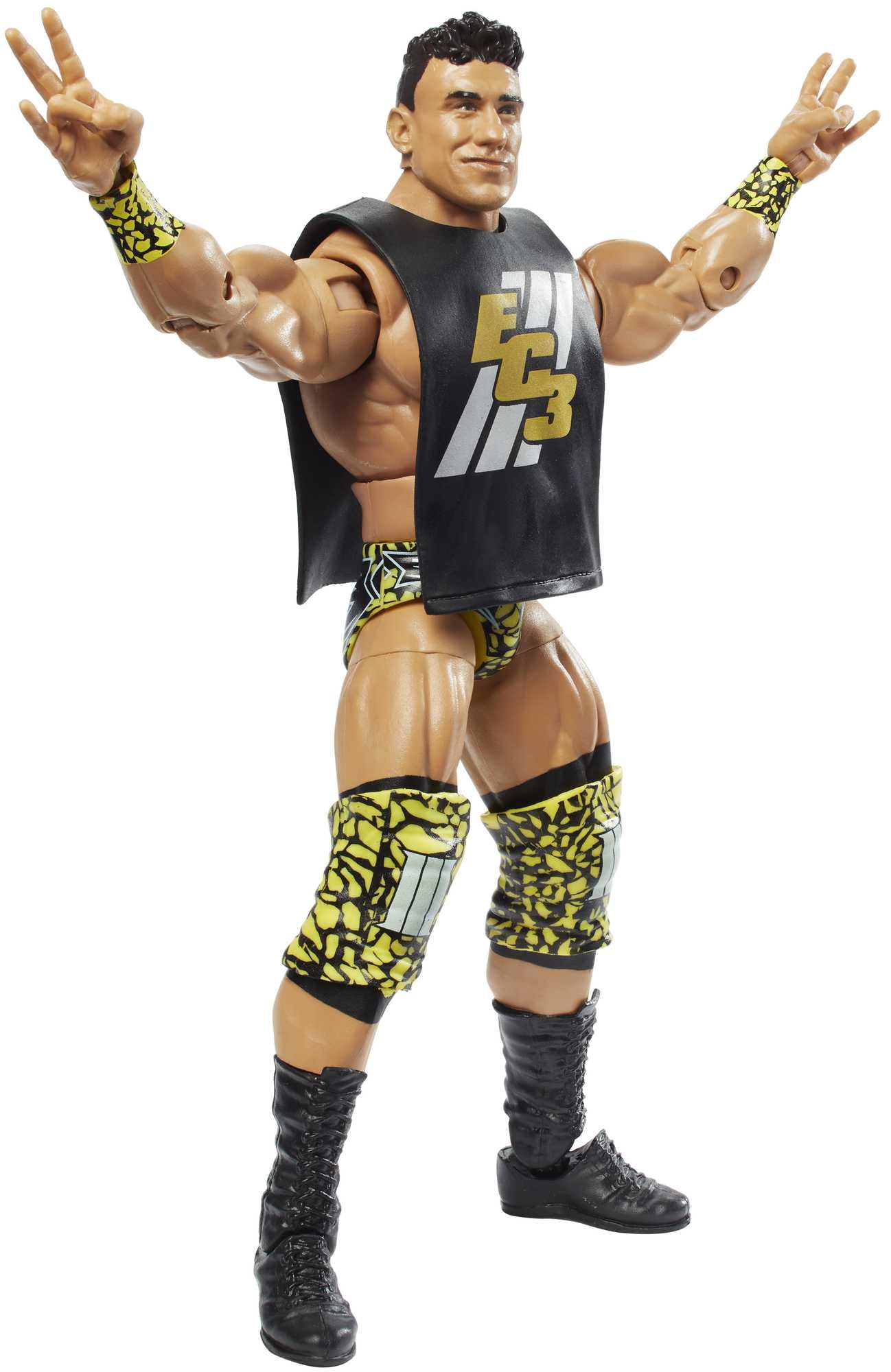 WWE Elite Collection Deluxe Action Figure with Realistic Facial Detailing, Iconic Ring Gear & Accessories