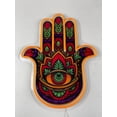 thumbnail image 3 of Glowneon Hamsa Hand Neon Print Sign, Hamsa Hand Led Sign, Hamsa Light, 3 of 4