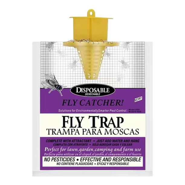 Atrapar moscas Catcher Bag Trampas de insectos desechables para jardín doméstico (B) Sywqhk Libre de BPA