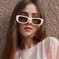 thumbnail image 1 of Gafas de sol de estilo con montura pequeña, gafas de sol cuadradas personalizadas, gafas de sol de moda marinas, 1 of 5