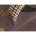thumbnail image 4 of Ambesonne Queen Quilted Bedspread Set 3 Pcs, Woman, Queen Size, Dark Mauve Burgundy, 4 of 5