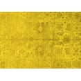 thumbnail image 1 of Ahgly Company Machine Washable Indoor Rectangle Oriental Yellow Traditional Area Rugs, 5' x 8', 1 of 4