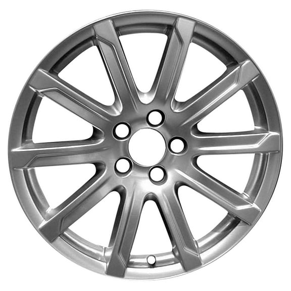 Remanufactured Painted Silver Aluminum Wheel 18 x 8 8K0601025AJ fits 2009-2013 Audi A4