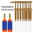 thumbnail image 1 of 8Pcs Sherbet Syrup Press - Press Type, Detachable, Cuttable Dispense Juice Pump Dispenser Bottle Pump, Kitchen Gadgets, 1 of 5