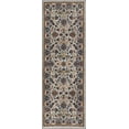 thumbnail image 2 of Rugs.com Medina Collection Rug – 6 Ft Runner Cloud Gray Medium Rug Perfect For Hallways, Entryways, 2 of 9