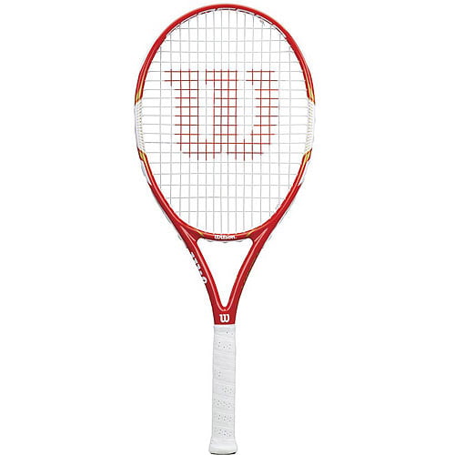 butiksindehaveren udstilling Forekomme Wilson Federer Team 105 Tennis Racquet - Walmart.com