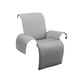 thumbnail image 1 of Funda para Silla Reclinable Inteprter de Poliéster Gris Claro L, 1 of 6