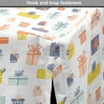 thumbnail image 4 of Happy Birthday Dog Crate Cover, Gift Boxes Merry Christmas Wedding Valentines New Year Happy Doodle, Easy to Use Pet Kennel Cover Small Dogs Puppies Kittens, 7 Sizes, Multicolor, by Ambesonne, 4 of 6