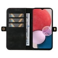 thumbnail image 2 of Decase for Galaxy A13 5G Wallet Case, PU Leather Flip Folio Case with Card Holders RFID Blocking Kickstand Shockproof TPU Inner Shell Phone Cover, Black, 2 of 7