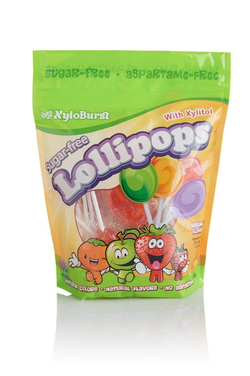 Lollipop Mixed Flavors XyloBurst 25 ct Bag