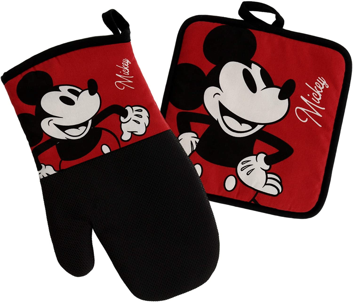 Details about   Disney Mickey Mouse 2-pk Mini Oven Mitts Mickey and minnie  authentic new nice