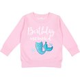 thumbnail image 2 of Inktastic Birthday Mermaid Girls Party Toddler Sweatshirt, 2 of 4