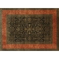 thumbnail image 1 of Ahgly Company Machine Washable Indoor Rectangle Traditional Night Red Area Rugs, 8' x 10', 1 of 7