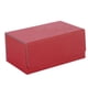 thumbnail image 2 of Caja organizadora de almacenamiento para barajas de cartas coleccionables, dados para más de 600 cartas, funda para cartas y pasatiempos. Rojo, 2 of 9