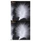 thumbnail image 1 of Toystoory 50 Uds ala de vacaciones decoración de plumas colgante de pared árbol de Navidad adorno para el hogar Blanco 2piezas, 1 of 6