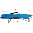 thumbnail image 2 of 2 Pack Portable Chaise Lounge Chair Flat Folding Outdoor Recliner Chair for Camping Beach Pool, 60"(L) x19(W) …, 2 of 13