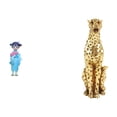 thumbnail image 1 of Estatua De Resina, Figura De Kabuki Asiático, Juguete, Muñeca Geisha Con Kimono Japonés, Escultura De Animal De Guepardo Dorado, Adorno Decorativo De Mesa Para Dormitorio, Oficina Y Hogar., 1 of 8