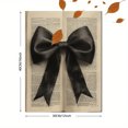 thumbnail image 3 of Qisvanset Framed Canvas Wall Art 12x16 Inch Coquette Bow James Bible Verse Baptism Gift Art, 3 of 5