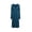 Blue Green, variant on Ekouaer Button Down Nightgown for Women Long Sleeve Sleepwear V Neck Nightshirt Boyfriend Pajama Dress Sleep Dress
