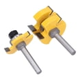 thumbnail image 2 of Adjustable Tongue Groove Bit,Tongue Groove Router Bit Tongue Groove Bit Set T Shape Router Bit Tailored for Perfection, 2 of 14
