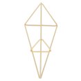 thumbnail image 3 of Modern Rustic Art Style Triangle Hanging Metal Air Plant Flower Pots Rack Holder, 3 of 6