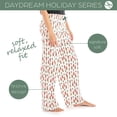 thumbnail image 3 of Hello Mello Holiday Lounge Soft Pants Pajama Bottoms, The Night Before X-Large/XX-Large (Women's), 3 of 9